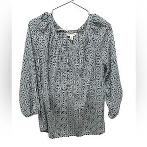 Women’s Apt. 9 peasant/boho blouse size XL NWOT